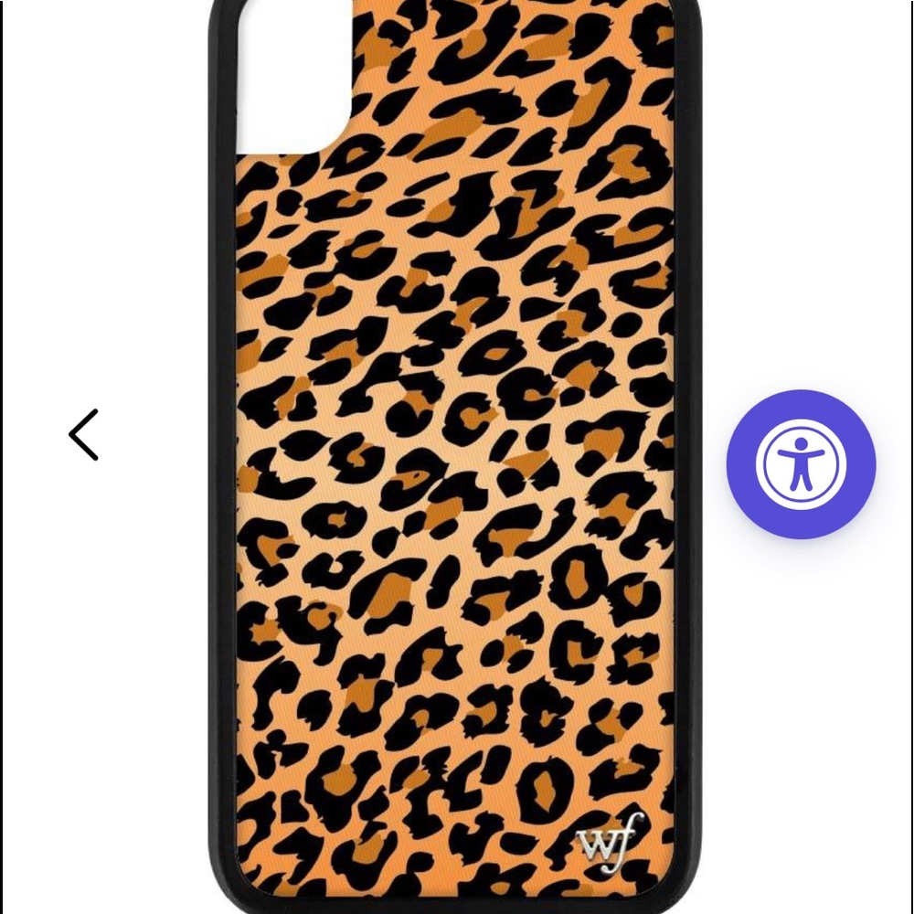 Wildflower iPhone XR cheetah print